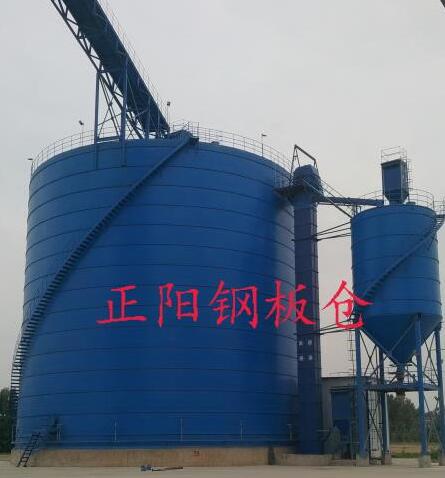 普兰大型矿粉钢板库