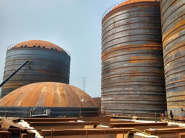 普兰焦粉钢板仓